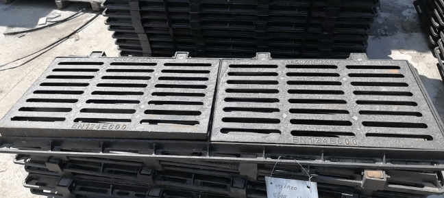 四更镇球墨铸铁连体双篦展示